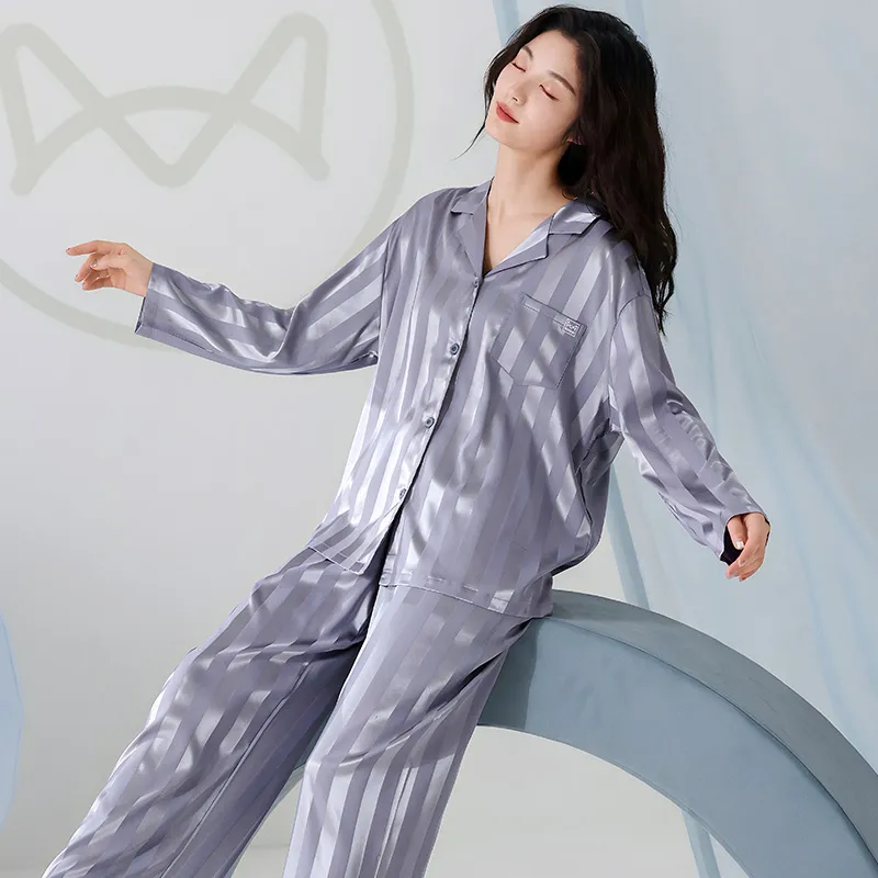 MIIOW Pajama Set Women's Silver Gray-4