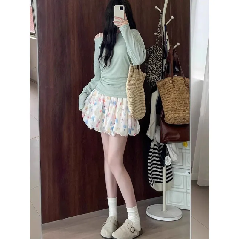 MIIOW Casual Short Skirts Women's-2