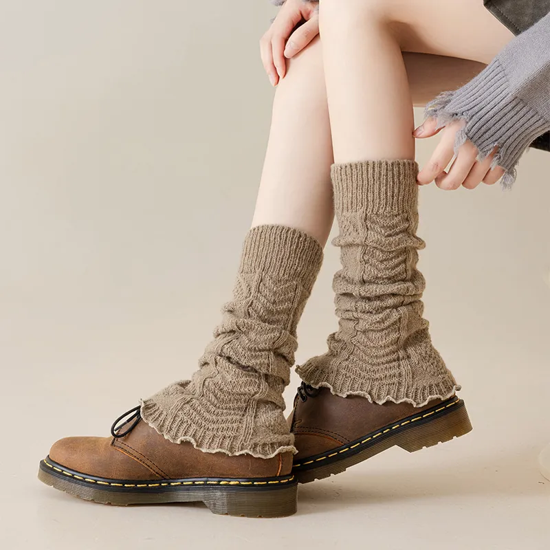 MIIOW Knee High Socks Women's 2 Pack-4