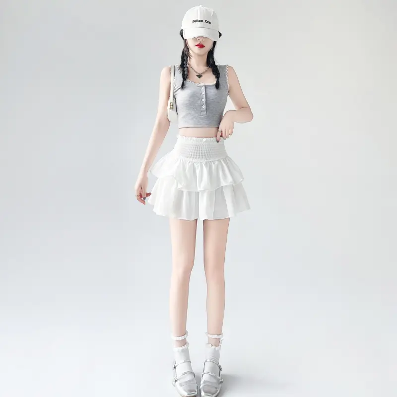 MIIOW Casual Short Skirts Women's-1