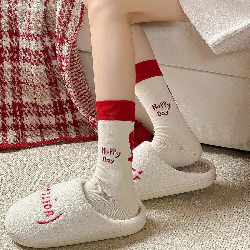 MIIOW Honmei Honmei Series Mid Calf Socks Unisex 5 Pack-2