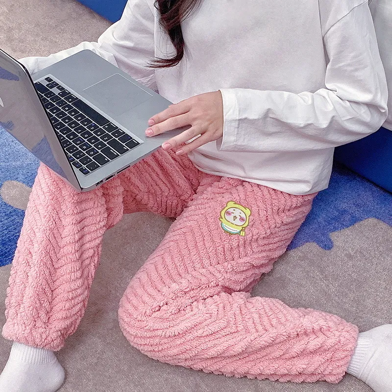 MIIOW Pajama Pants Women's Pink-5