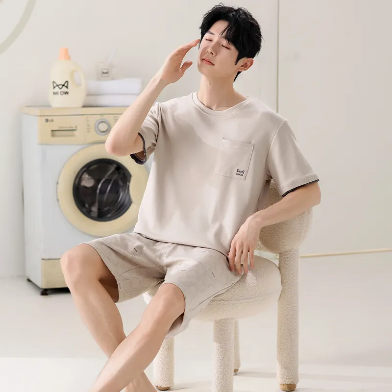 MIIOW Men Pajama Sets-4