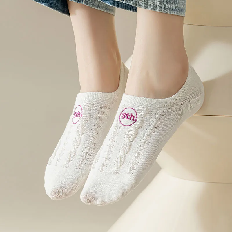 MIIOW No-Show Socks Women's 5 Pack-11