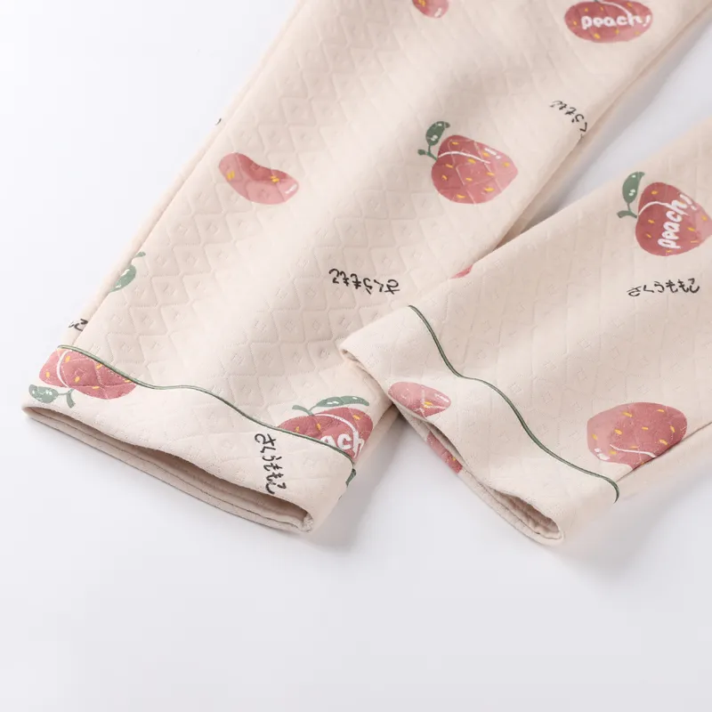 MIIOW Pajama Pants Women's Apricot-2