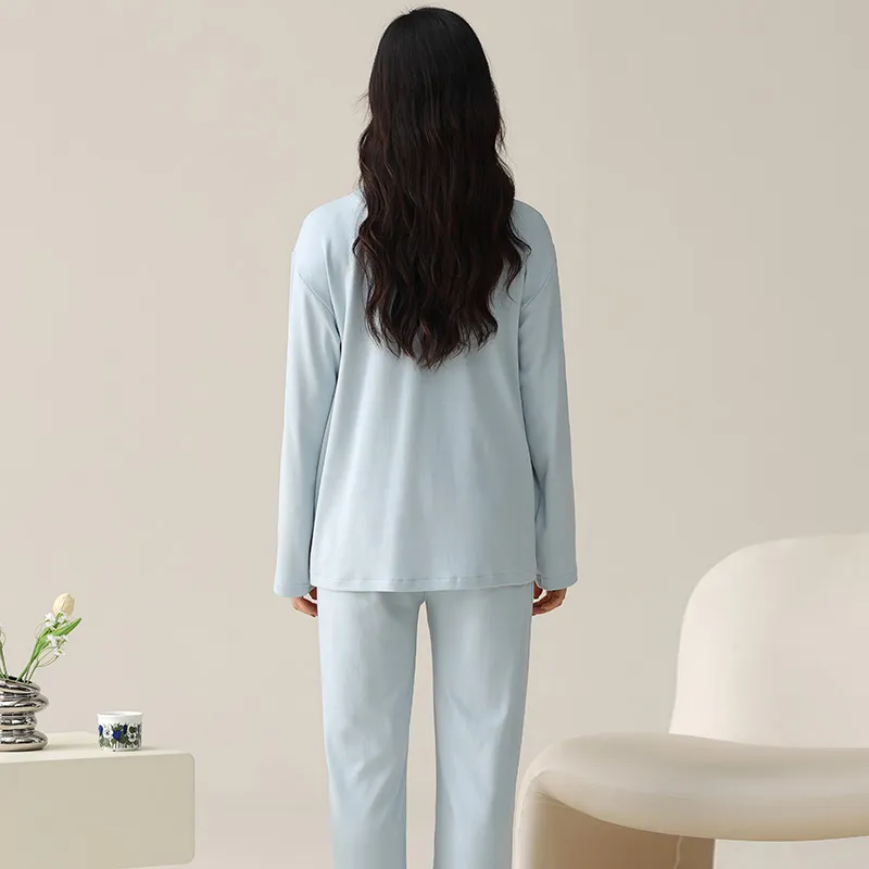 MIIOW Pajama Set Women's Sky Blue-1