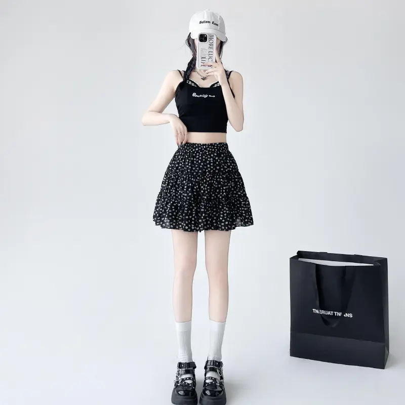 MIIOW Casual Short Skirts Women's-5