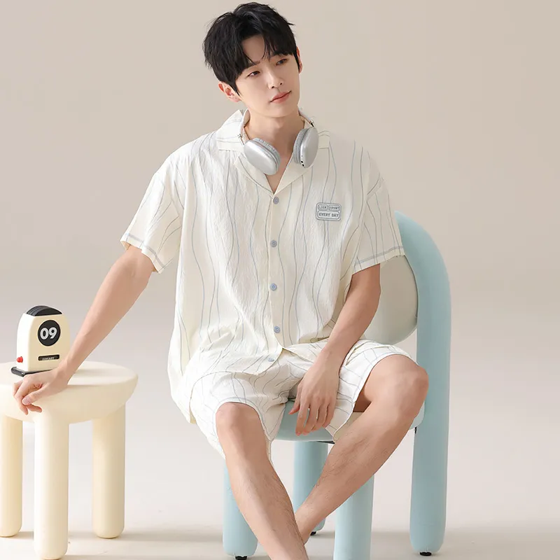 MIIOW Men Pajama Sets-4