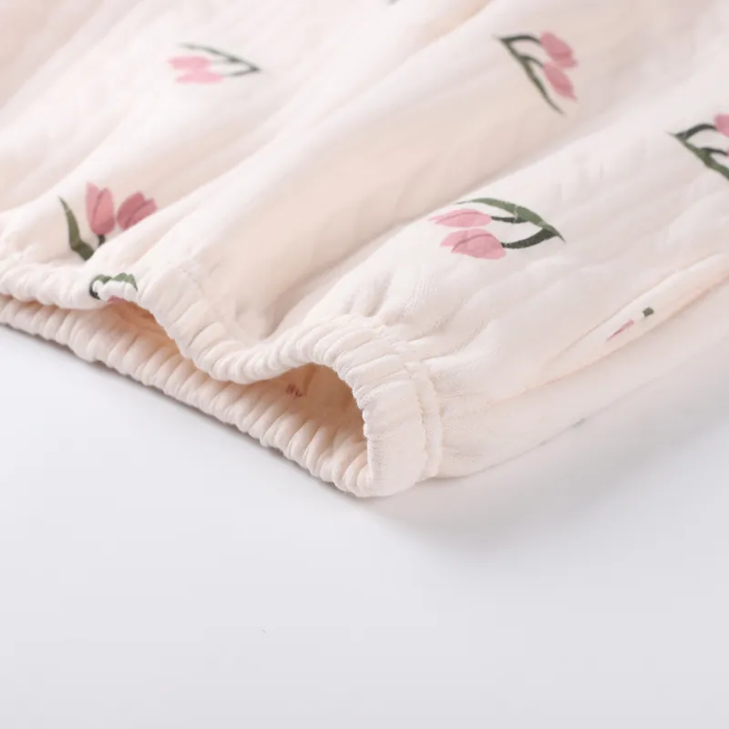 MIIOW Pajama Pants Women's Light Pink-4