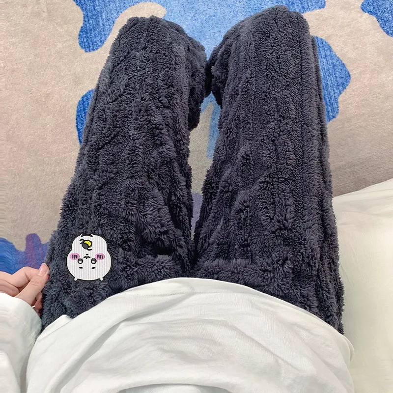 MIIOW Pajama Pants Women's Black-4