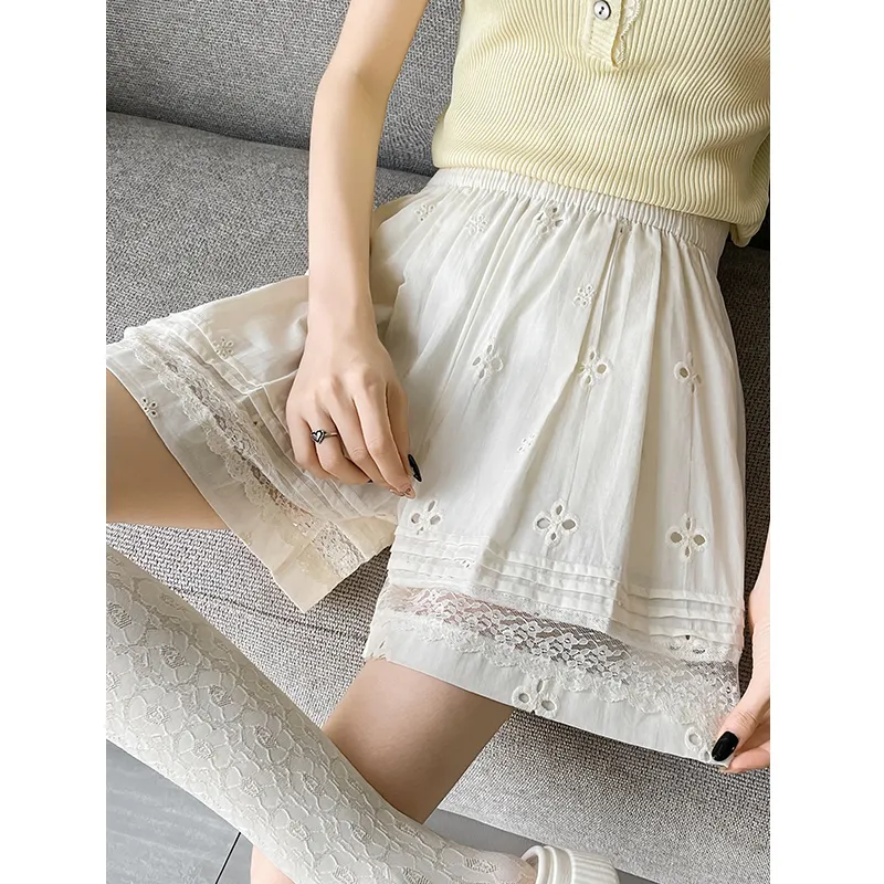 MIIOW Casual Shorts Women's Apricot-3