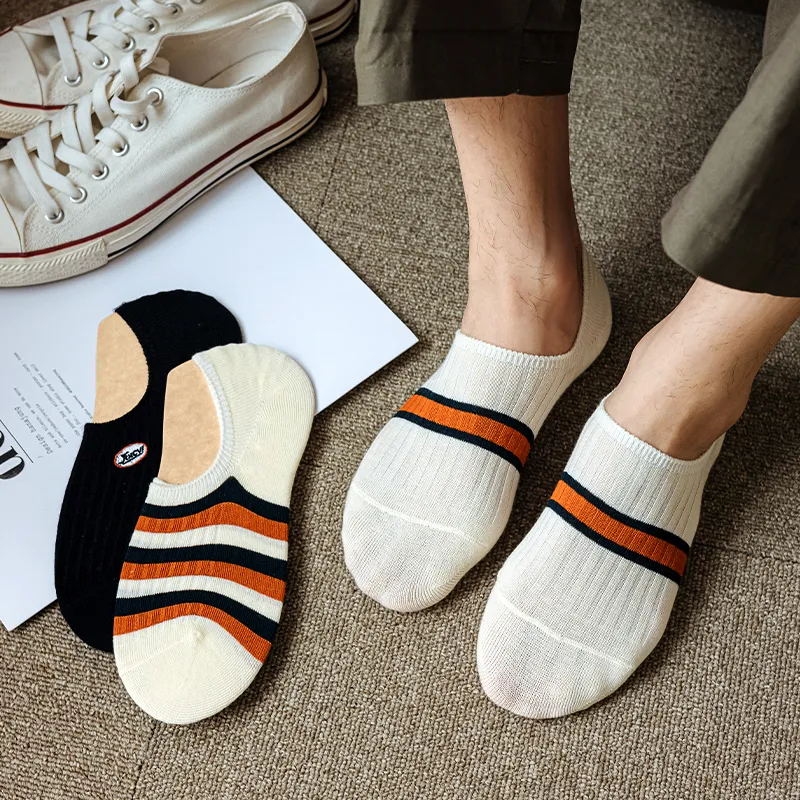 MIIOW No Show Socks Men's 3 Pack-5