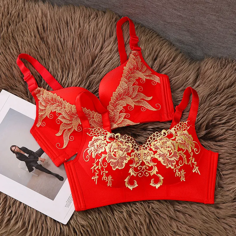 MIIOW Underwear Set Women's Gift Box Set Red-1