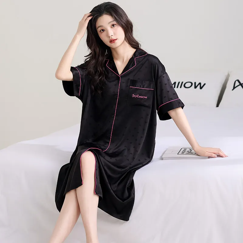 MIIOW Women's Nightgowns-4