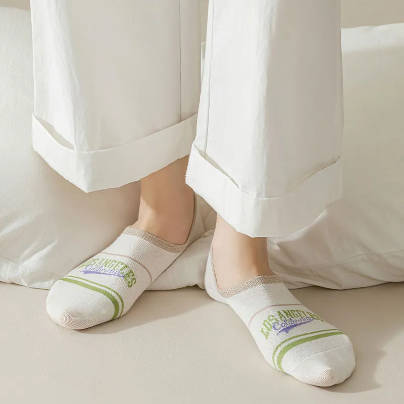 MIIOW No-Show Socks Women's 5 Pack-2