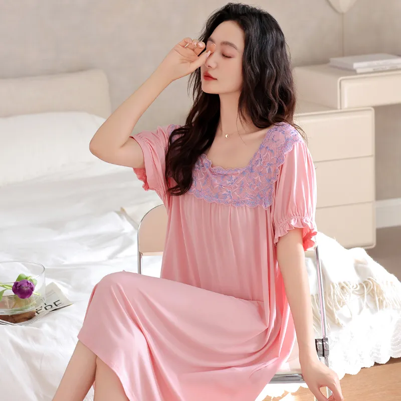 MIIOW Women's Nightgowns-35