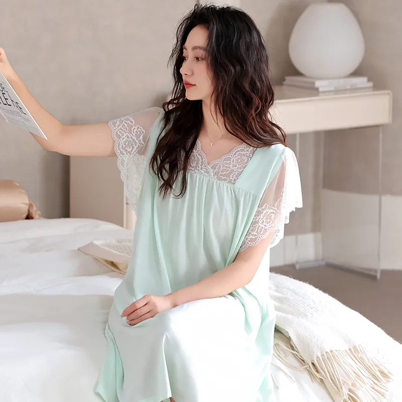 MIIOW Women's Nightgowns-8