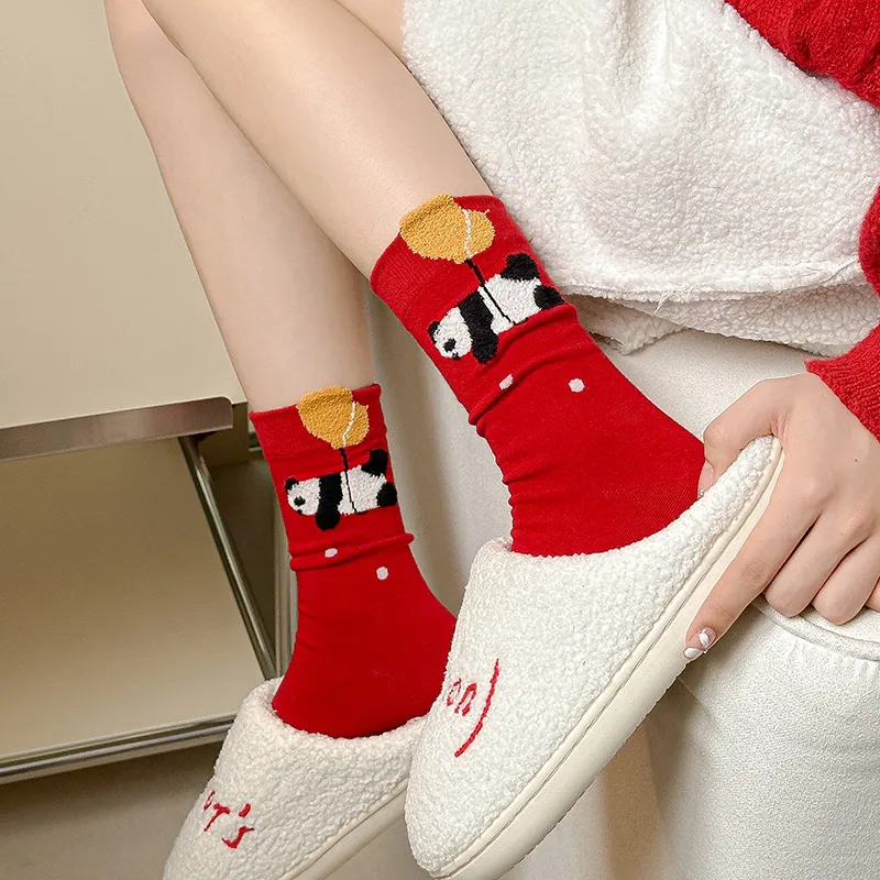 MIIOW Honmei Honmei Series Mid Calf Socks Unisex 5 Pack-23