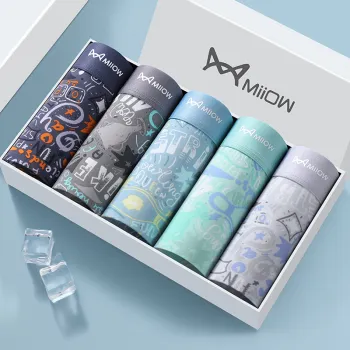 MIIOW Underpants Men's Combo Set