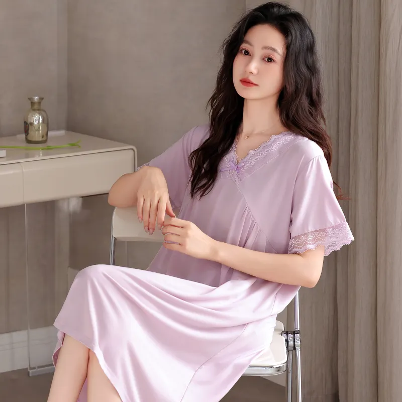 MIIOW Women's Nightgowns-15