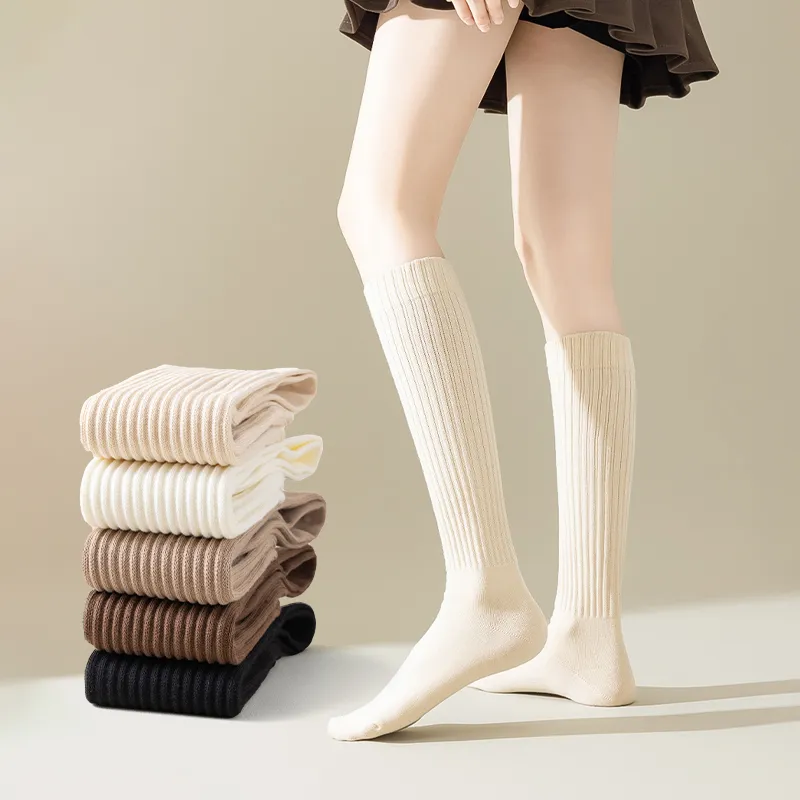 MIIOW Knee High Socks Women's 2 Pack-11