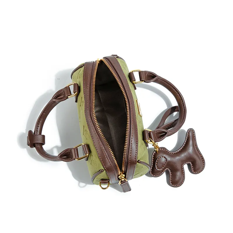 MACKJANICE PU Handbag Women's Avocado Green-4
