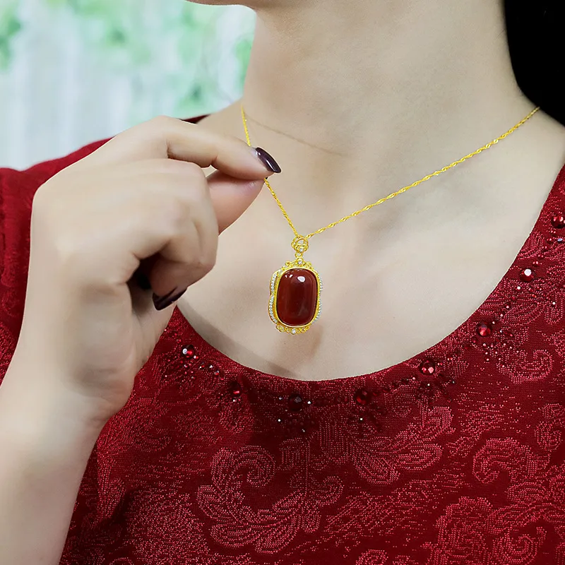 Love Jade Pendants Women's-5