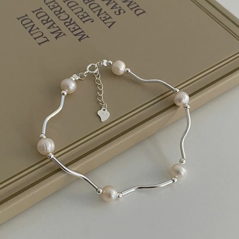 Love Pearl Bracelets Women's-1