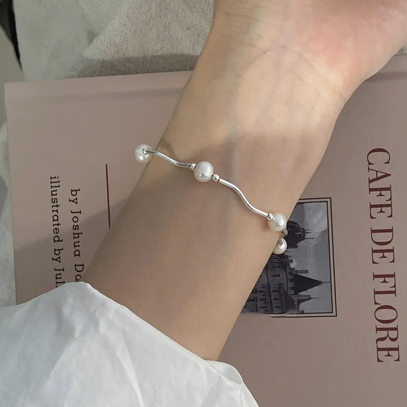 Love Pearl Bracelets Women's-2
