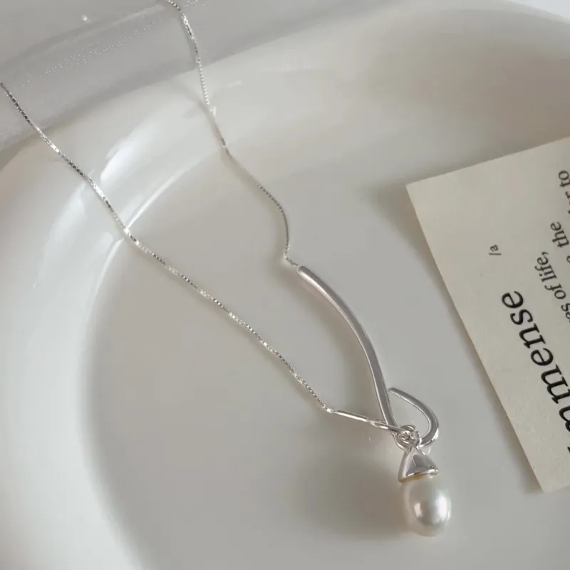Love Pearl Necklaces Women's-1