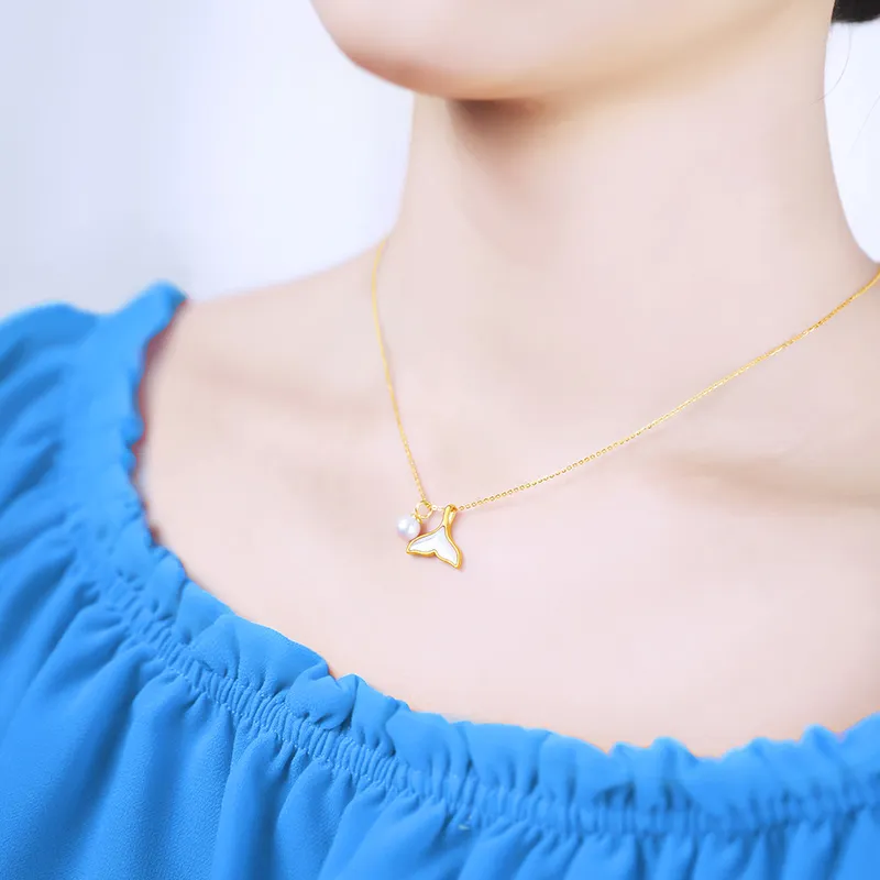 Love Freshwater Pearl Pearl Pendants Women's-1