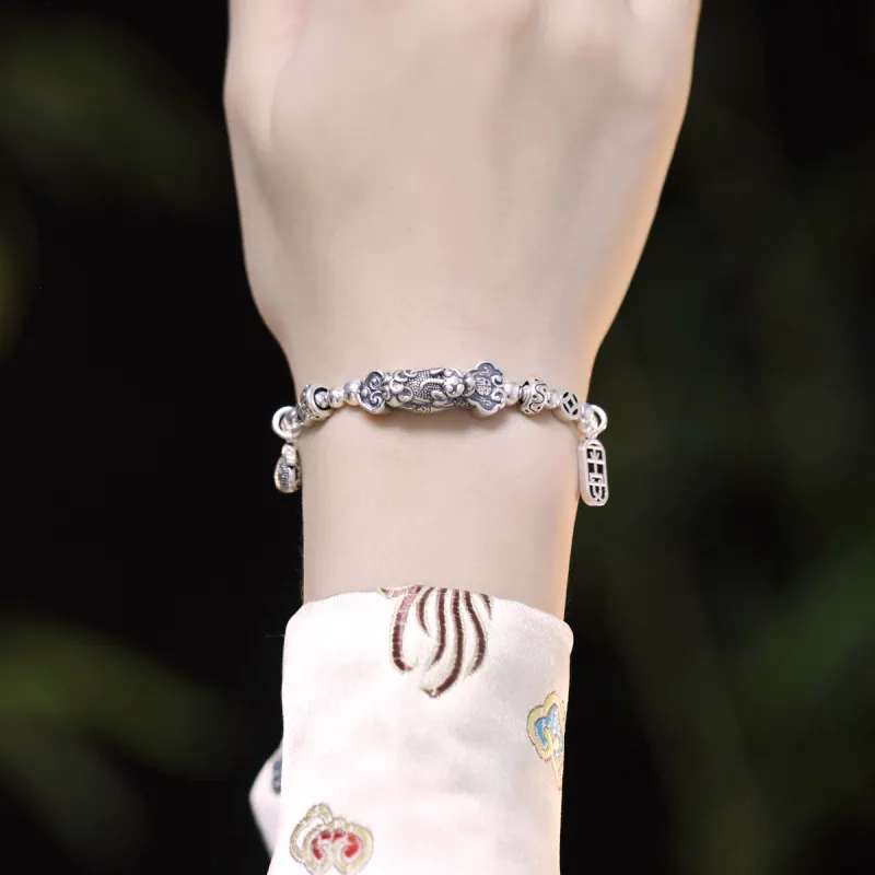 Love 990 Silver Bracelets Women's-3