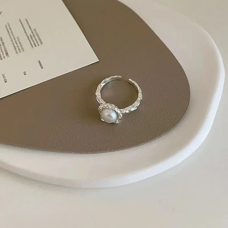 Love Pearl Rings Women's-2