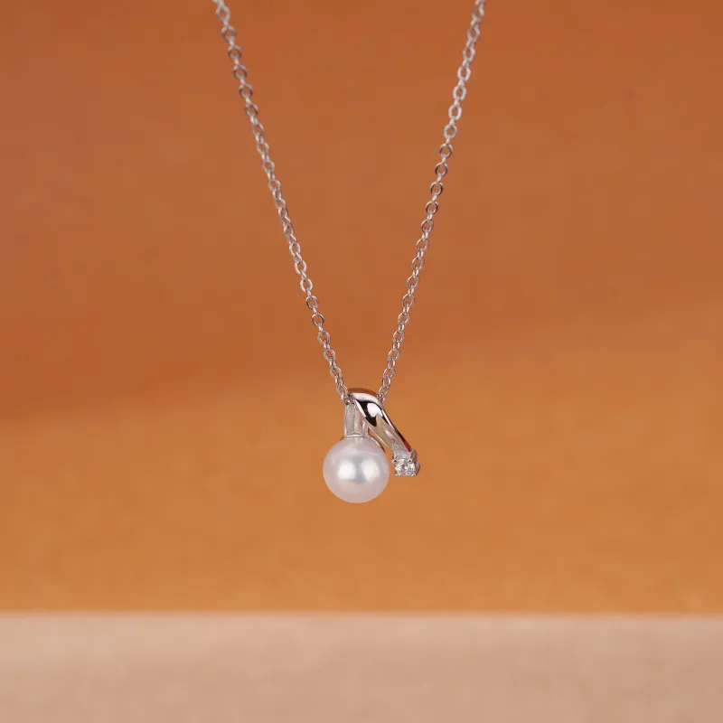 Love Pearl Necklaces Women's-1