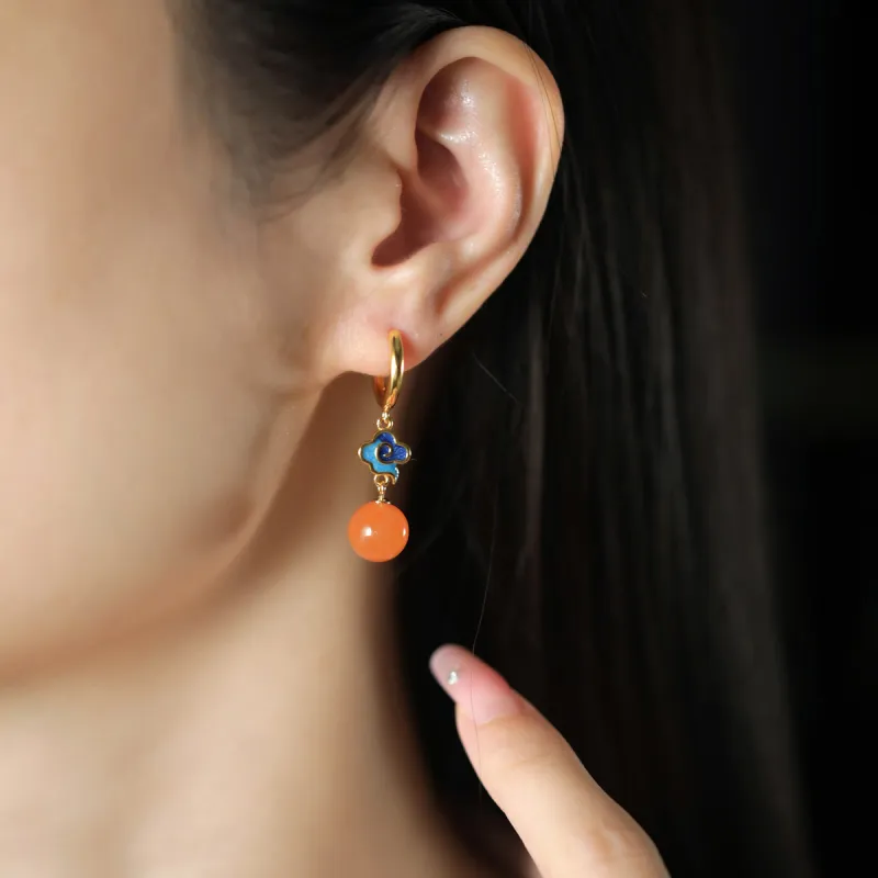 Love Jade Earrings Women's-5