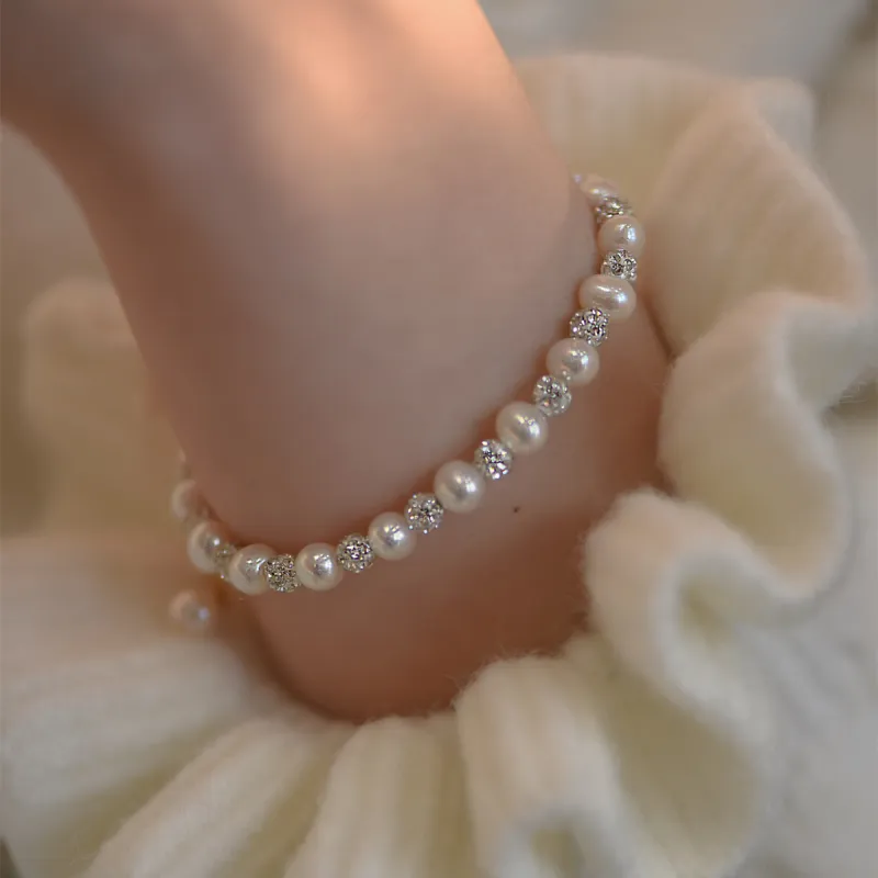 Love Pearl Bracelets Women's-2