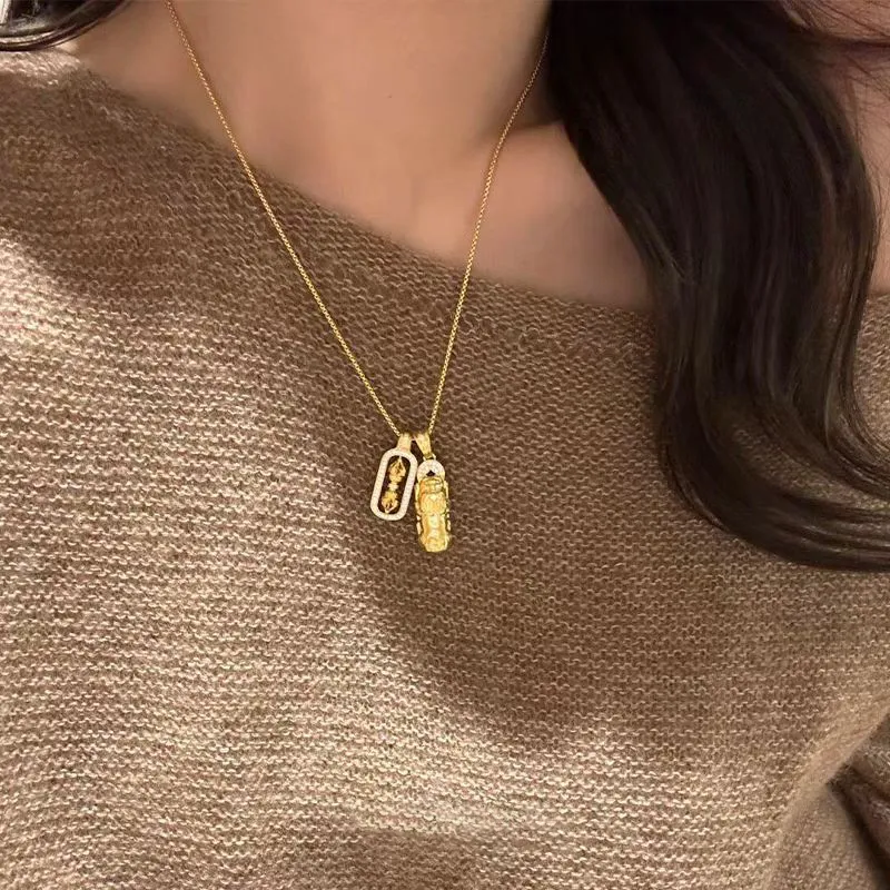 Shang Yinfu Alloy Necklaces Women's-2
