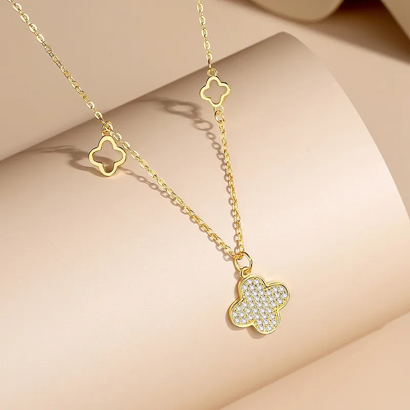 Shang Yinfu 925 Sterling Silver Necklaces Women's-4