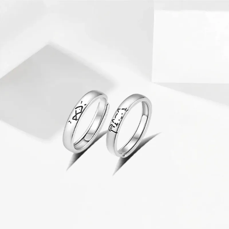 Shang Yinfu 999 Fine Silver Rings Unisex-1