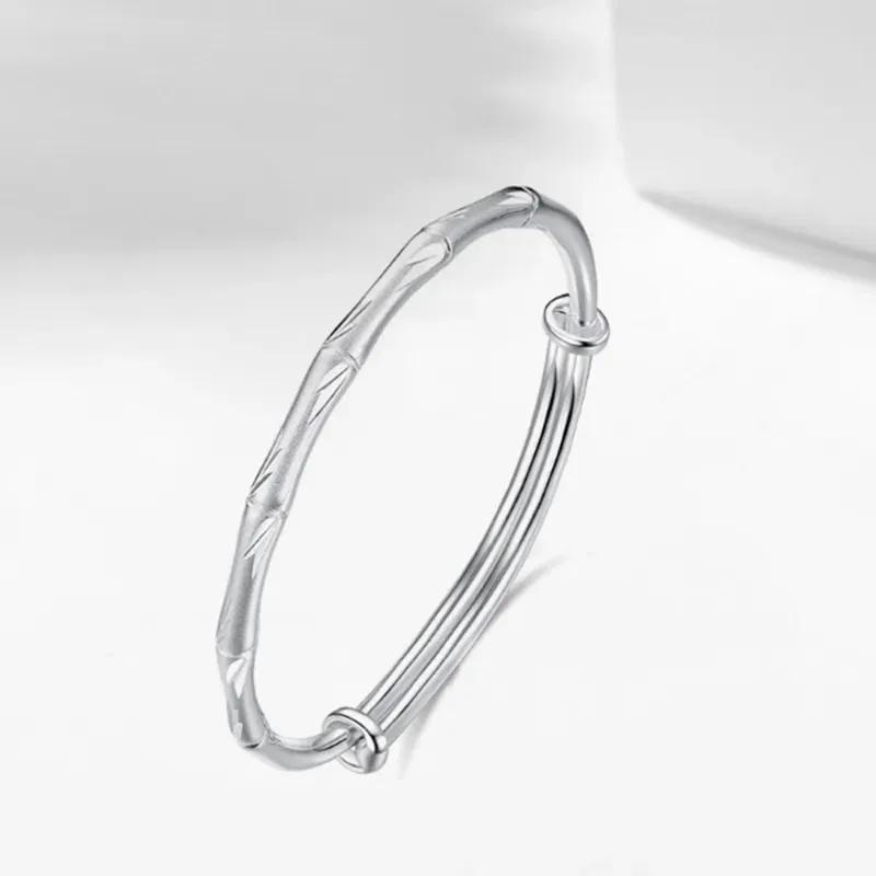 Shang Yinfu 999 Fine Silver Bangles Women's-1