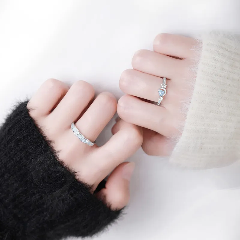 Shang Yinfu 925 Sterling Silver Rings Unisex-2