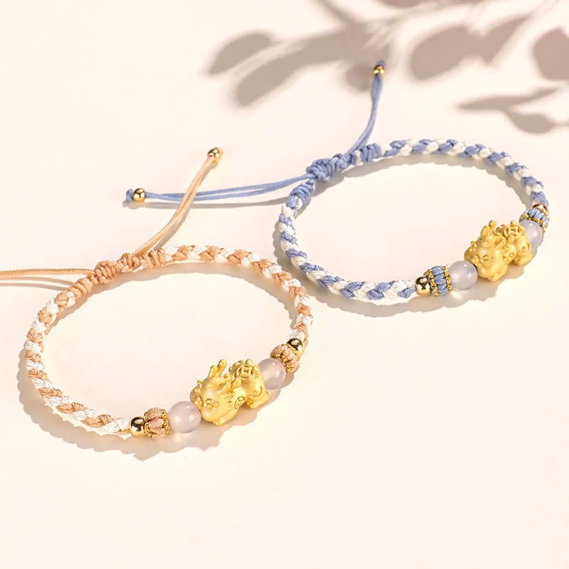 Shang Yinfu Alloy Rope Bracelets Unisex-2