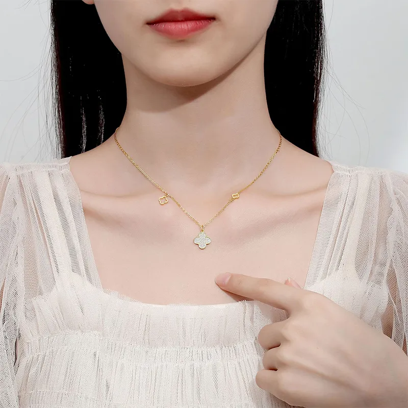 Shang Yinfu 925 Sterling Silver Necklaces Women's-3