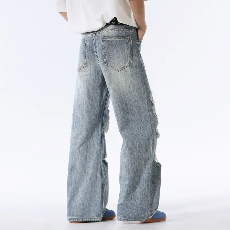 DANGERTIGER Jeans Unisex Blue-4
