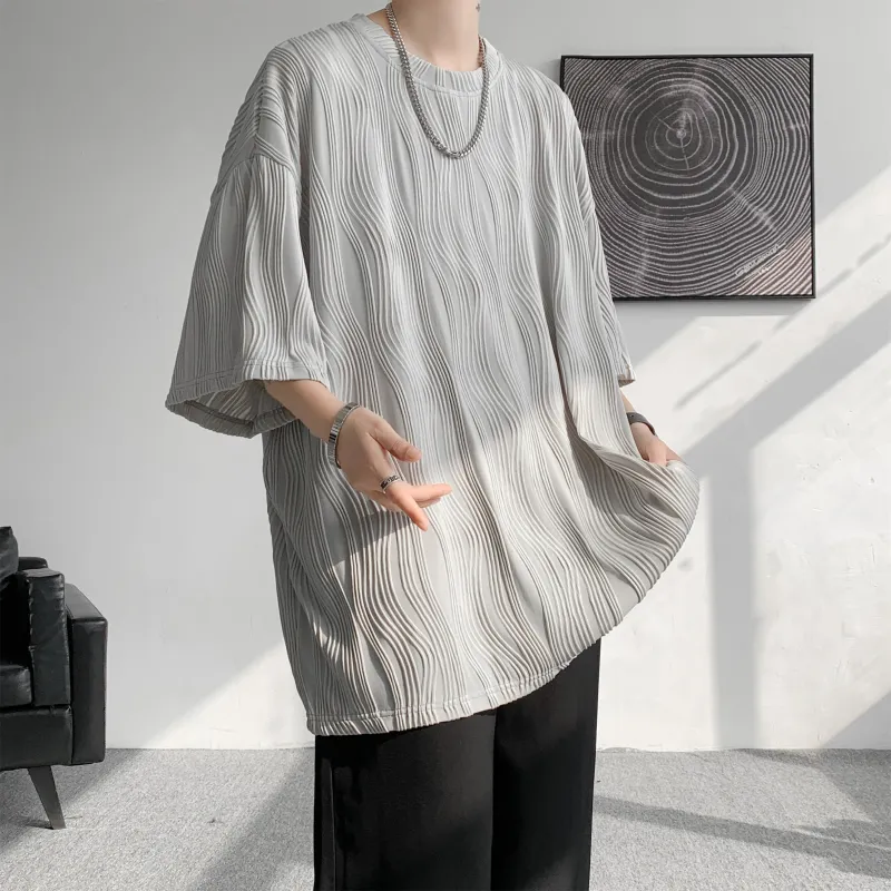 TESTUNG Fashion Minimalist Style T Shirt Unisex-2