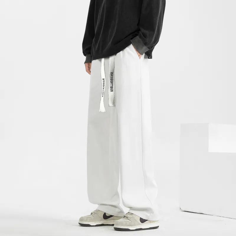 DANGERTIGER Casual Pants Unisex Khaki-16