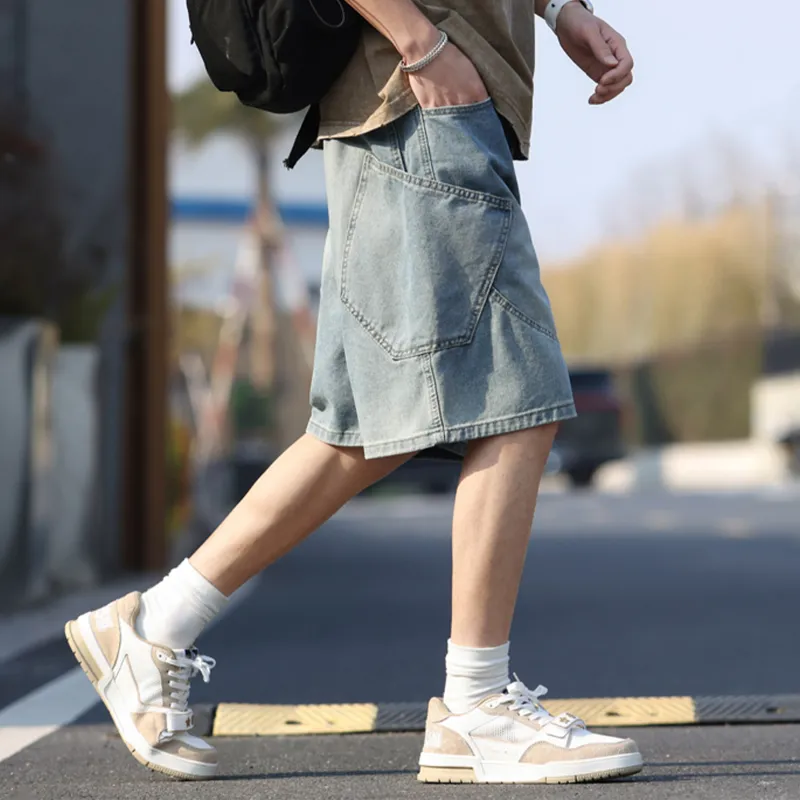 DANGERTIGER Denim Shorts Unisex-3