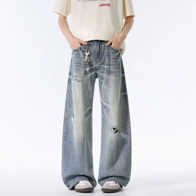 DANGERTIGER Jeans Unisex Blue-2