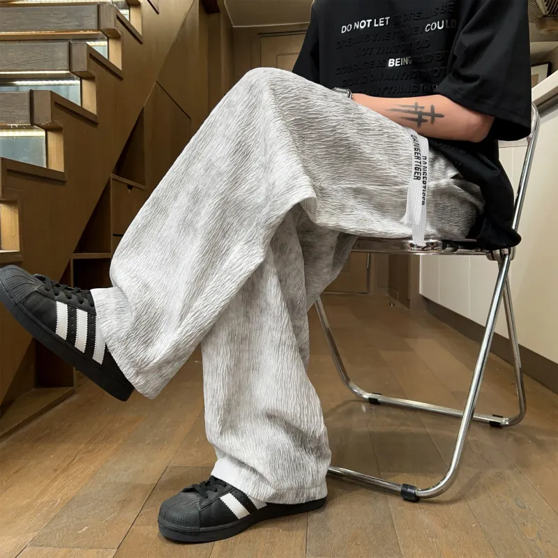DANGERTIGER Knitted Sweatpants Unisex-4