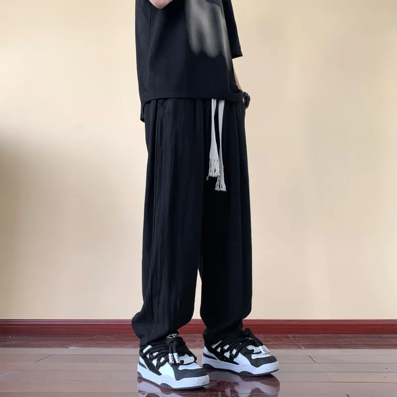 DANGERTIGER Knitted Sports Pants Unisex-4